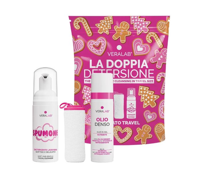 doppia detersione veralab travel size