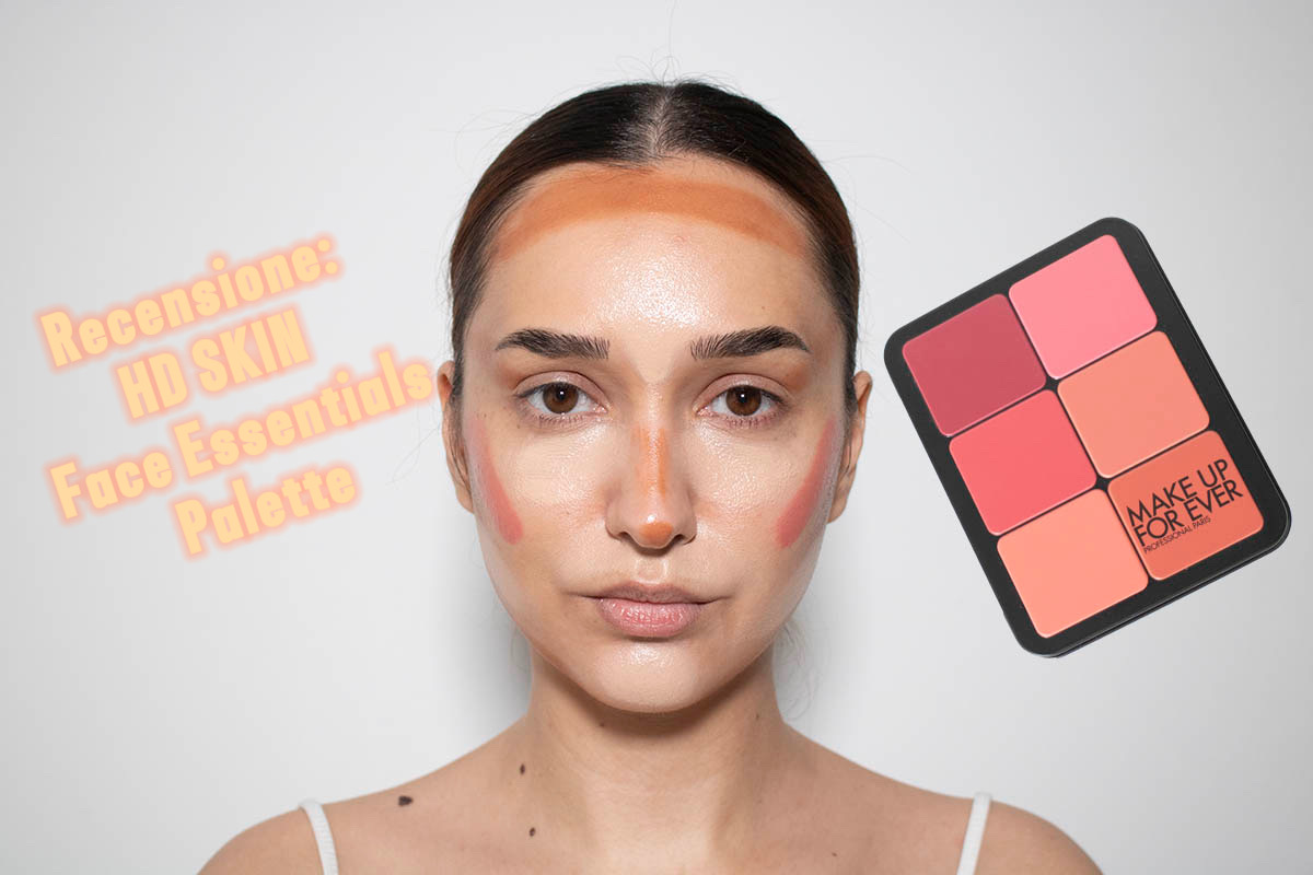 copertina recensione hd makeupforever palette blush e fondi