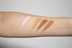 swatch fondi hd makeup4ever palette